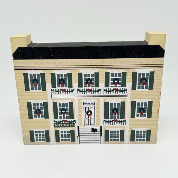 Vintage 1993 The Cat's Meow Newbill-McElhiney House St. Charles Christmas Series - Picture 1 of 7